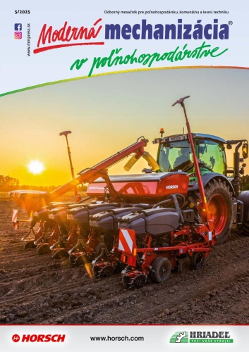 Moderná mechanizácia v poľnohospodárstve 5/2025