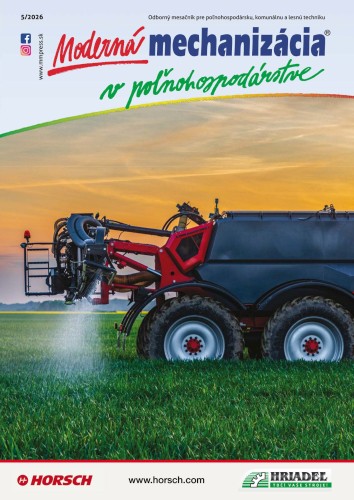 Moderná mechanizácia v poľnohospodárstve 5/2026