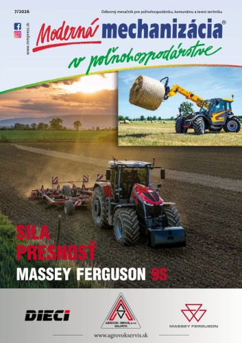 Moderná mechanizácia v poľnohospodárstve 7/2026